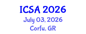 International Conference on Surgery and Anesthesia (ICSA) July 03, 2026 - Corfu, Greece