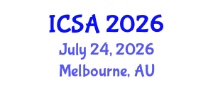 International Conference on Surgery and Anesthesia (ICSA) July 24, 2026 - Melbourne, Australia