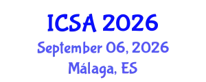 International Conference on Surgery and Anesthesia (ICSA) September 06, 2026 - Málaga, Spain