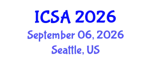 International Conference on Surgery and Anesthesia (ICSA) September 06, 2026 - Seattle, United States