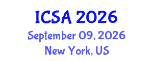 International Conference on Surgery and Anesthesia (ICSA) September 09, 2026 - New York, United States