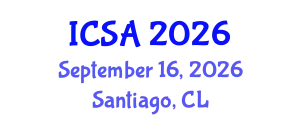 International Conference on Surgery and Anesthesia (ICSA) September 16, 2026 - Santiago, Chile