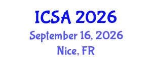 International Conference on Surgery and Anesthesia (ICSA) September 16, 2026 - Nice, France