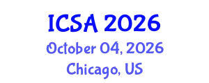 International Conference on Surgery and Anesthesia (ICSA) October 04, 2026 - Chicago, United States