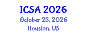 International Conference on Surgery and Anesthesia (ICSA) October 25, 2026 - Houston, United States