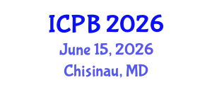 International Conference on Proteomics and Bioinformatics (ICPB) June 15, 2026 - Chisinau, Republic of Moldova