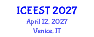International Conference on Ecological, Environmental Science and Technology (ICEEST) April 12, 2027 - Venice, Italy