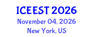 International Conference on Ecological, Environmental Science and Technology (ICEEST) November 04, 2026 - New York, United States