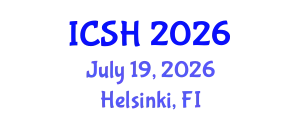 International Conference on Social Sciences and Humanities (ICSH) July 19, 2026 - Helsinki, Finland
