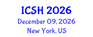 International Conference on Social Sciences and Humanities (ICSH) December 09, 2026 - New York, United States
