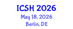 International Conference on Social Sciences and Humanities (ICSH) May 18, 2026 - Berlin, Germany