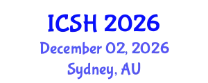 International Conference on Social Sciences and Humanities (ICSH) December 02, 2026 - Sydney, Australia