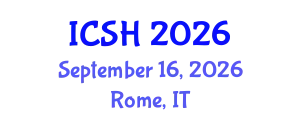 International Conference on Social Sciences and Humanities (ICSH) September 16, 2026 - Rome, Italy