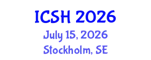 International Conference on Social Sciences and Humanities (ICSH) July 15, 2026 - Stockholm, Sweden