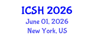 International Conference on Social Sciences and Humanities (ICSH) June 01, 2026 - New York, United States