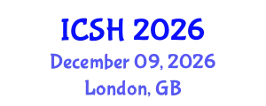 International Conference on Social Sciences and Humanities (ICSH) December 09, 2026 - London, United Kingdom