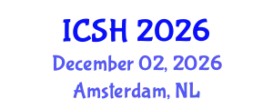 International Conference on Social Sciences and Humanities (ICSH) December 02, 2026 - Amsterdam, Netherlands