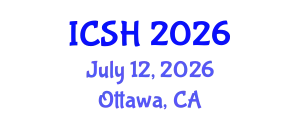 International Conference on Social Sciences and Humanities (ICSH) July 12, 2026 - Ottawa, Canada