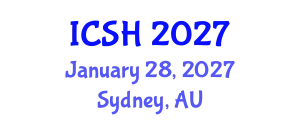 International Conference on Social Sciences and Humanities (ICSH) January 28, 2027 - Sydney, Australia