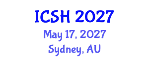 International Conference on Social Sciences and Humanities (ICSH) May 17, 2027 - Sydney, Australia