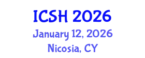 International Conference on Social Sciences and Humanities (ICSH) January 12, 2026 - Nicosia, Cyprus