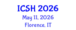 International Conference on Social Sciences and Humanities (ICSH) May 11, 2026 - Florence, Italy
