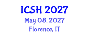 International Conference on Social Sciences and Humanities (ICSH) May 08, 2027 - Florence, Italy