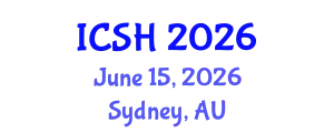 International Conference on Social Sciences and Humanities (ICSH) June 15, 2026 - Sydney, Australia