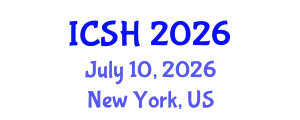 International Conference on Social Sciences and Humanities (ICSH) July 10, 2026 - New York, United States
