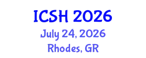 International Conference on Social Sciences and Humanities (ICSH) July 24, 2026 - Rhodes, Greece