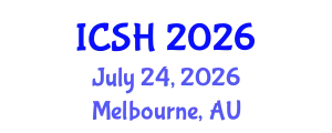 International Conference on Social Sciences and Humanities (ICSH) July 24, 2026 - Melbourne, Australia
