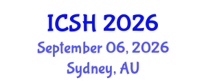 International Conference on Social Sciences and Humanities (ICSH) September 06, 2026 - Sydney, Australia