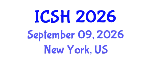 International Conference on Social Sciences and Humanities (ICSH) September 09, 2026 - New York, United States