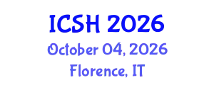 International Conference on Social Sciences and Humanities (ICSH) October 04, 2026 - Florence, Italy