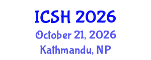 International Conference on Social Sciences and Humanities (ICSH) October 21, 2026 - Kathmandu, Nepal