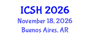 International Conference on Social Sciences and Humanities (ICSH) November 18, 2026 - Buenos Aires, Argentina