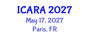 International Conference on Autonomous Robots and Agents (ICARA) May 17, 2027 - Paris, France