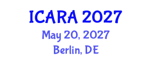 International Conference on Autonomous Robots and Agents (ICARA) May 20, 2027 - Berlin, Germany