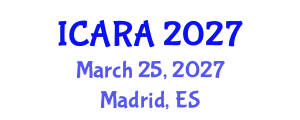 International Conference on Autonomous Robots and Agents (ICARA) March 25, 2027 - Madrid, Spain