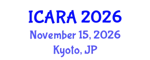 International Conference on Autonomous Robots and Agents (ICARA) November 15, 2026 - Kyoto, Japan