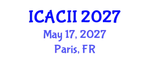 International Conference on Affective Computing and Intelligent Interaction (ICACII) May 17, 2027 - Paris, France