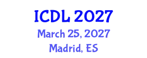 International Conference on Development and Learning (ICDL) March 25, 2027 - Madrid, Spain