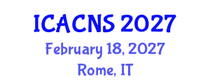 International Conference on Applied Cryptography and Network Security (ICACNS) February 18, 2027 - Rome, Italy