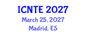 International Conference on Nondestructive Testing and Evaluation (ICNTE) March 25, 2027 - Madrid, Spain