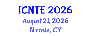 International Conference on Nondestructive Testing and Evaluation (ICNTE) August 21, 2026 - Nicosia, Cyprus