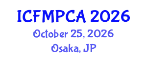 International Conference on Fracture Mechanics, Polymers, Composites and Adhesives (ICFMPCA) October 25, 2026 - Osaka, Japan