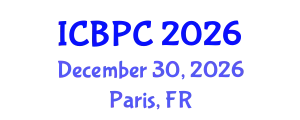 International Conference on Bioinspired Polymers and Composites (ICBPC) December 30, 2026 - Paris, France