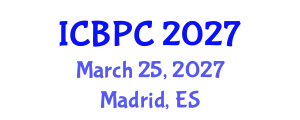 International Conference on Bioinspired Polymers and Composites (ICBPC) March 25, 2027 - Madrid, Spain