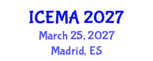 International Conference on Experimental Mechanics and Applications (ICEMA) March 25, 2027 - Madrid, Spain