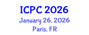 International Conference on Polymers and Composites (ICPC) January 26, 2026 - Paris, France